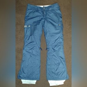 Burton Women's Blue Snowboarding Snow Pants